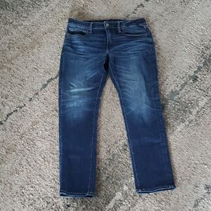 American Eagle Outfitters Mens Dark Blue Slim Jeans